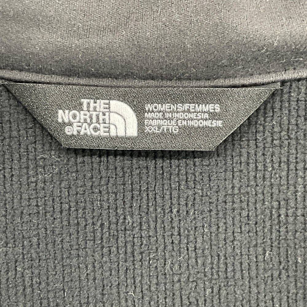 The North Face Vest Women XXL Gray WindWall Softshell Full Zip Pocket Embroidery - Picture 6 of 11